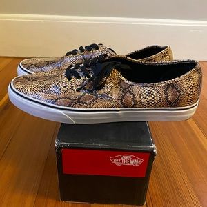 Vans Snakeskin shoes - size 13